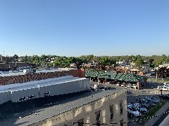 from the roof at Nick s Chop House; Restaurant; Canandaigua, NY